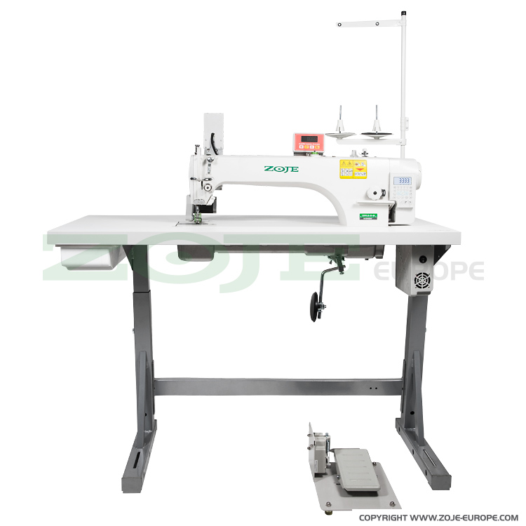 ZOJE ZJ9701LAR-D3-460/PF SET - Automatyczna stebnówka długoramienna z pullerem - maszyna do szycia kompletna - 1 Automatyczna stebnówka długoramienna z pullerem - maszyna do szycia kompletna
