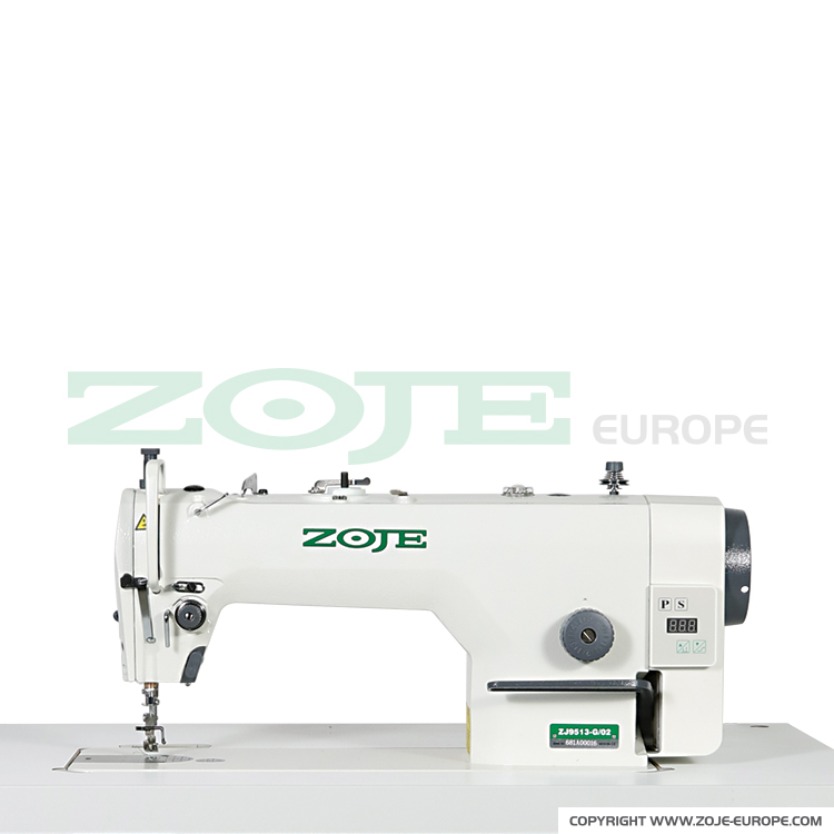 ZOJE ZJ9513G/02 - Stebnówka do lekkich i średnich materiałów, z wbudowanym silnikiem AC Servo i sterowaniem, z automatycznym pozycjonowaniem igły - główka - 1 Stebnówka do lekkich i średnich materiałów, z wbudowanym silnikiem AC Servo i sterowaniem, z automatycznym pozycjonowaniem igły - główka