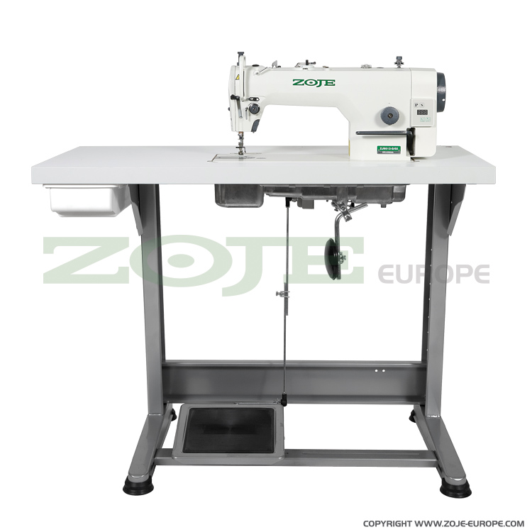 ZOJE ZJ9513G/02 SET - Stebnówka do lekkich i średnich materiałów, z wbudowanym silnikiem AC Servo i sterowaniem, z automatycznym pozycjonowaniem igły - maszyna kompletna - 1 Stebnówka do lekkich i średnich materiałów, z wbudowanym silnikiem AC Servo i sterowaniem, z automatycznym pozycjonowaniem igły - maszyna kompletna