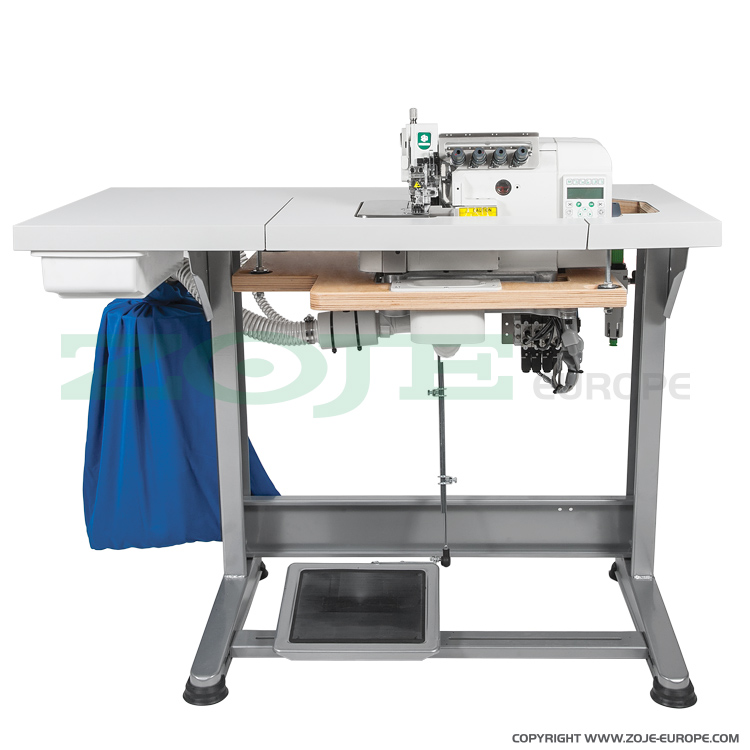 ZOJE ZJ953-13-PD3 SET - Owerlok automatyczny 4-nitkowy do lekkich i średnich materiałów, bezpośredni napęd igielnicy, z wbudowanym silnikiem AC Servo i sterowaniem - kompletna - 1 Owerlok automatyczny 4-nitkowy do lekkich i średnich materiałów, bezpośredni napęd igielnicy, z wbudowanym silnikiem AC Servo i sterowaniem - kompletna