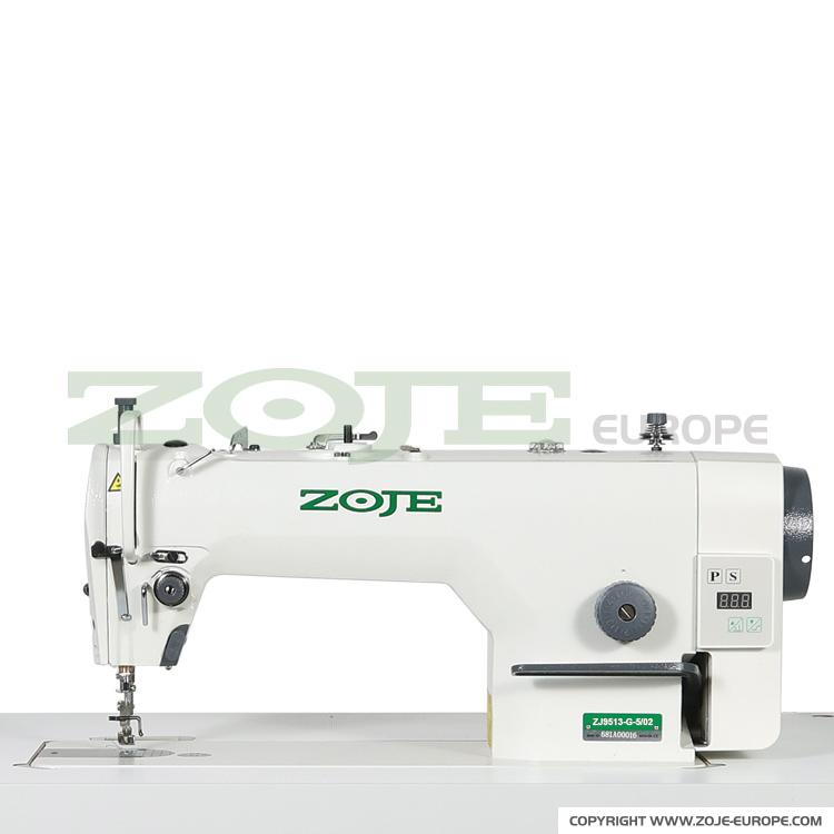 ZOJE ZJ9513G-5/02 - Stebnówka do grubych materiałów, z wbudowanym silnikiem AC Servo i sterowaniem, z automatycznym pozycjonowaniem igły - główka - 1 Stebnówka do grubych materiałów, z wbudowanym silnikiem AC Servo i sterowaniem, z automatycznym pozycjonowaniem igły - główka