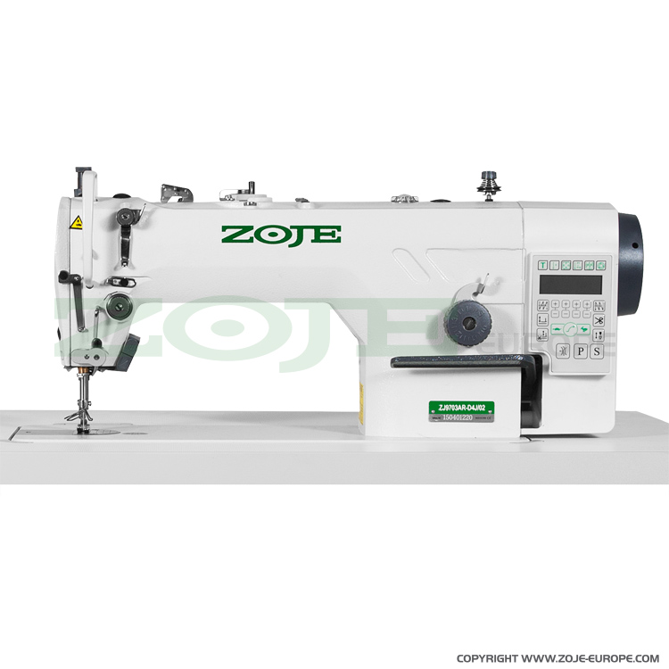 ZOJE ZJ9703AR-D4J/02 - Stebnówka automatyczna do lekkich i średnich materiałów, z wbudowanym silnikiem AC Servo i sterowaniem - główka - 1 Stebnówka automatyczna do lekkich i średnich materiałów, z wbudowanym silnikiem AC Servo i sterowaniem - główka