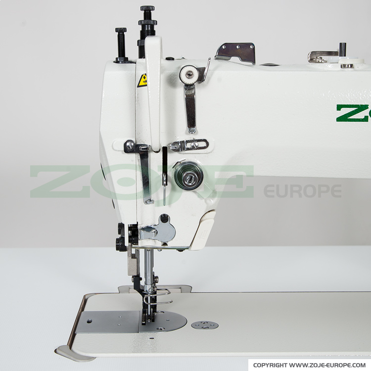 ZOJE ZJ0303L-3-CX-L-BD/02 SET - Stebnówka tapicerska i kaletnicza z wbudowanym silnikiem AC Servo i skrzynką sterującą , transportem dolnym i stopkowym, dużym chwytaczem - maszyna kompletna - 3 Stebnówka tapicerska i kaletnicza z wbudowanym silnikiem AC Servo i skrzynką sterującą , transportem dolnym i stopkowym, dużym chwytaczem - maszyna kompletna