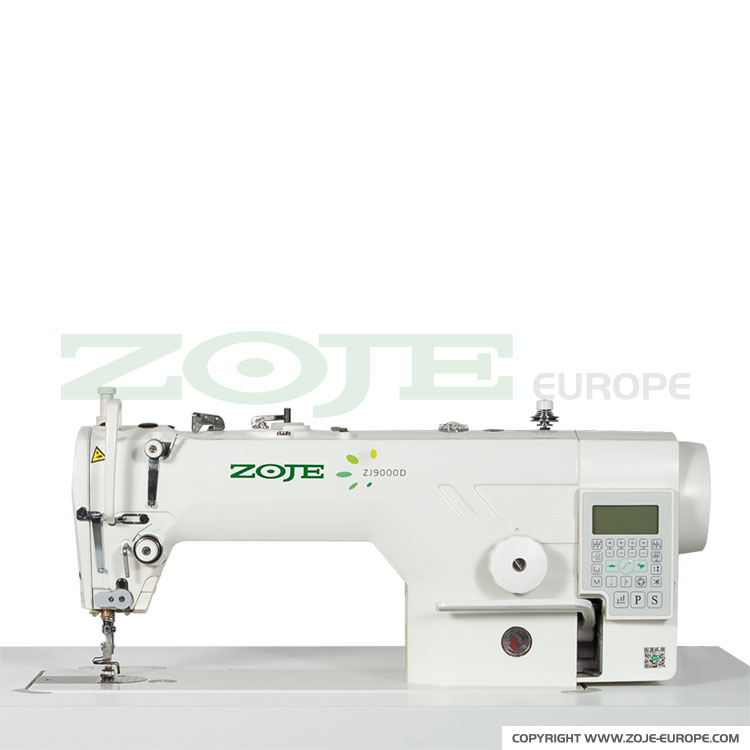 ZOJE ZJ9000DA-D5 - Stebnówka automatyczna do lekkich i średnich materiałów, z wbudowanym silnikiem AC Servo i sterowaniem oraz zamkniętym obiegiem smarowania - główka - 1 Stebnówka automatyczna do lekkich i średnich materiałów, z wbudowanym silnikiem AC Servo i sterowaniem oraz zamkniętym obiegiem smarowania - główka