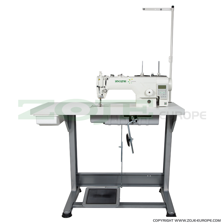ZOJE ZJ9000DA-D5 SET - Stebnówka automatyczna do lekkich i średnich materiałów, z wbudowanym silnikiem AC Servo sterowaniem oraz zamkniętym obiegiem smarowania - SET - 1 Stebnówka automatyczna do lekkich i średnich materiałów, z wbudowanym silnikiem AC Servo sterowaniem oraz zamkniętym obiegiem smarowania - SET