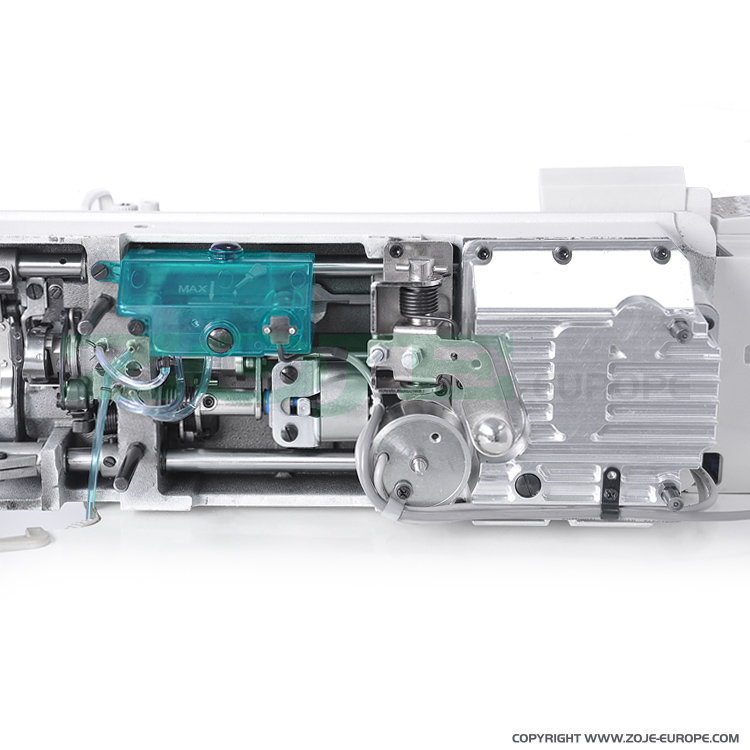 ZOJE ZJ9000DA-D5 Z SET - Stebnówka automatyczna do lekkich i średnich materiałów, z wbudowanym silnikiem AC Servo i sterowaniem - maszyna kompletna - 3 Stebnówka automatyczna do lekkich i średnich materiałów, z wbudowanym silnikiem AC Servo i sterowaniem - maszyna kompletna