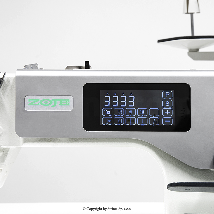 ZOJE A8000-D4-5-TP-02 - Stebnówka 1-igłowa, automatyczna do średnich i grubych materiałów - główka - 3 Stebnówka 1-igłowa, automatyczna do średnich i grubych materiałów - główka