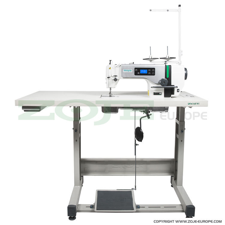 ZOJE A6000-5-G Z SET - Stebnówka 1-igłowa mechatroniczna do średnich i grubych materiałów - maszyna do szycia kompletna - 1 Stebnówka 1-igłowa mechatroniczna do średnich i grubych materiałów - maszyna do szycia kompletna