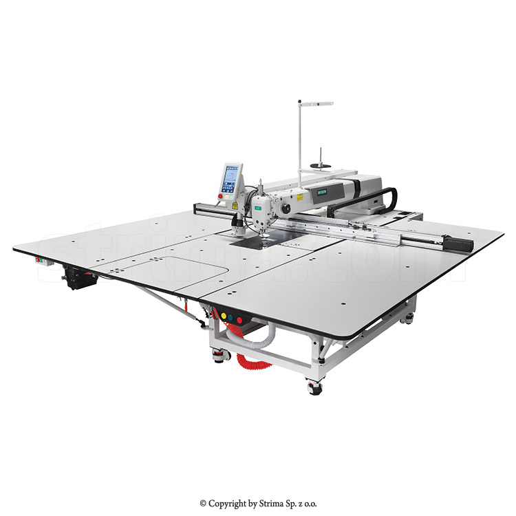 ZOJE ZJ-M6-GS900-SF-LK2-V2 SET - Maszyna do stebnowania programowanych wzorów na bardzo dużych elementach z laserem do cięcia materiałów - 2 Maszyna do stebnowania programowanych wzorów na bardzo dużych elementach z laserem do cięcia materiałów