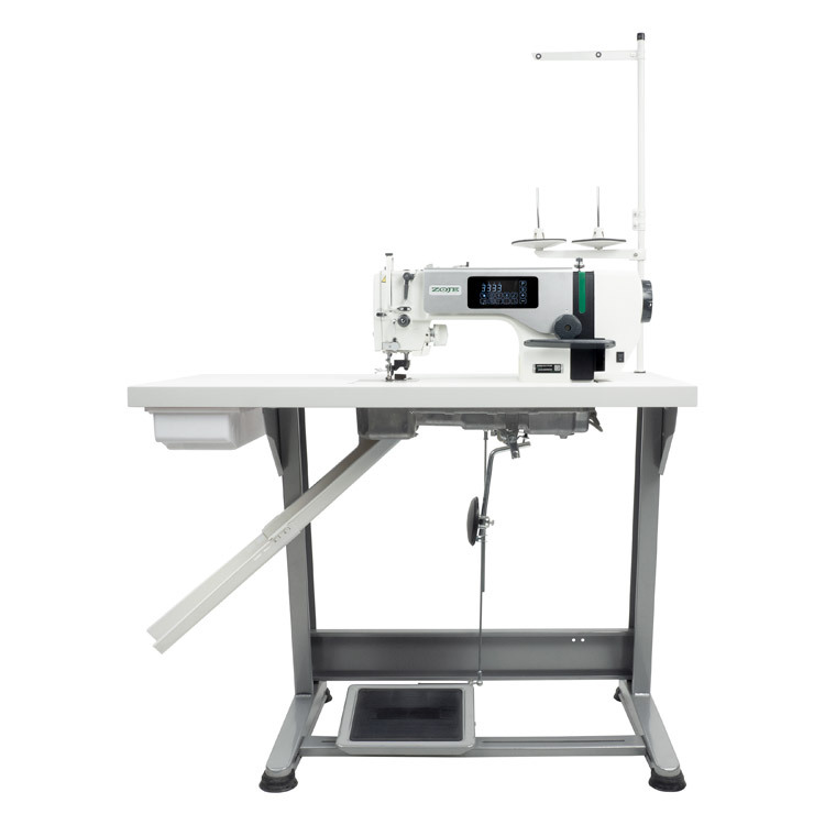 ZOJE A5300-D4-TP-02 SET - Stebnówka automatyczna z odkrawaczem, do lekkich i średnich materiałów, z wbudowanym silnikiem AC Servo i pozycjonowaniem igły - główka - 1 Stebnówka automatyczna z odkrawaczem, do lekkich i średnich materiałów, z wbudowanym silnikiem AC Servo i pozycjonowaniem igły - główka