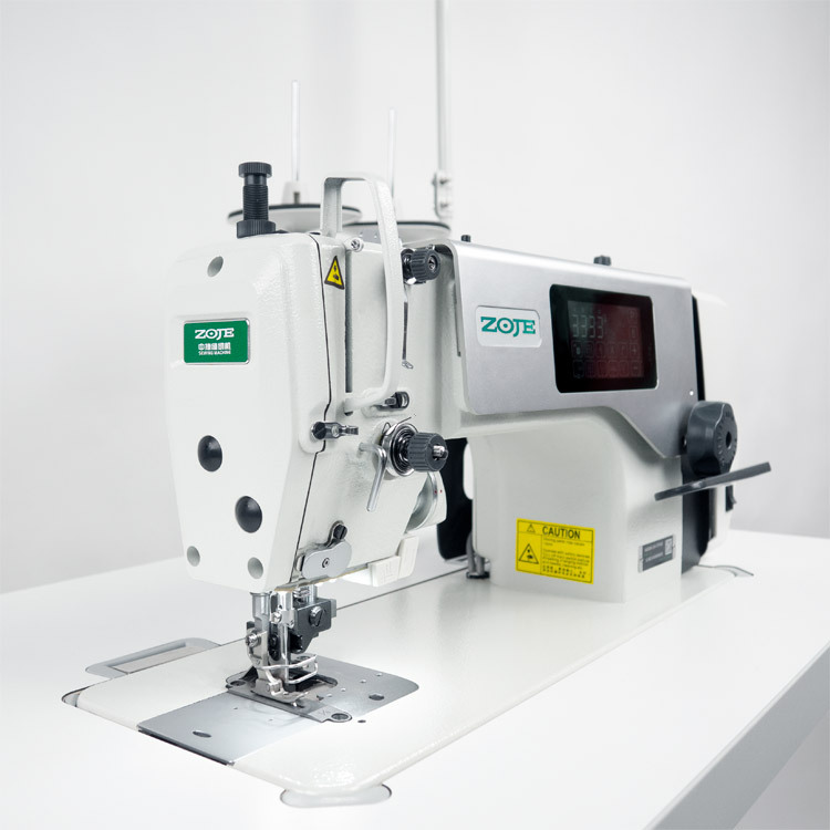 ZOJE A5300-D4-TP-02 SET - Stebnówka automatyczna z odkrawaczem, do lekkich i średnich materiałów, z wbudowanym silnikiem AC Servo i pozycjonowaniem igły - główka - 3 Stebnówka automatyczna z odkrawaczem, do lekkich i średnich materiałów, z wbudowanym silnikiem AC Servo i pozycjonowaniem igły - główka