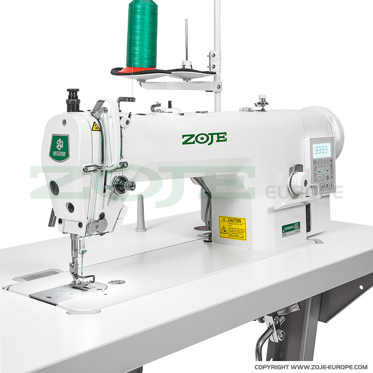 ZOJE ZJ9703HAR-D4 - Automatyczna stebnówka 1-igłowa, o max. długości ściegu 12 mm, do średnich i grubych materiałów - główka - 2 Automatyczna stebnówka 1-igłowa, o max. długości ściegu 12 mm, do średnich i grubych materiałów - główka