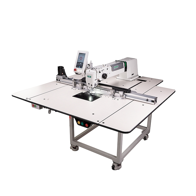 ZOJE ZJ-M3-S500-SF-LK2-V2 SET - Maszyna do stebnowania programowanych wzorów o polu pracy 500x800 mm z laserem do cięcia materiału - maszyna do szycia kompletna - 1 Maszyna do stebnowania programowanych wzorów o polu pracy 500x800 mm z laserem do cięcia materiału - maszyna do szycia kompletna