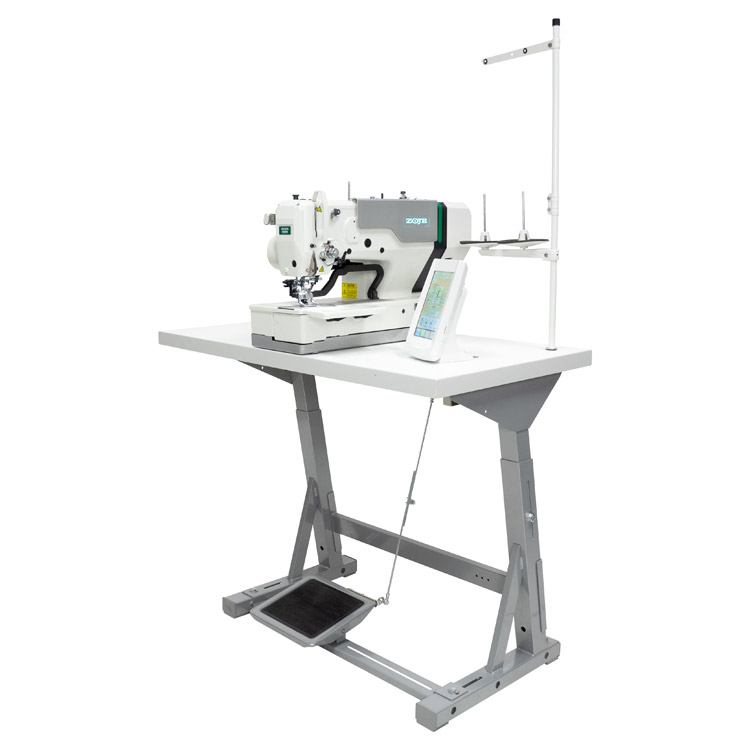 ZOJE ZJ5781DL-V3 SET - Dziurkarka elektroniczna bieliźniana, z klamrą do dziurek o długości do 120 mm - maszyna do szycia kompletna - 1 Dziurkarka elektroniczna bieliźniana, z klamrą do dziurek o długości do 120 mm - maszyna do szycia kompletna