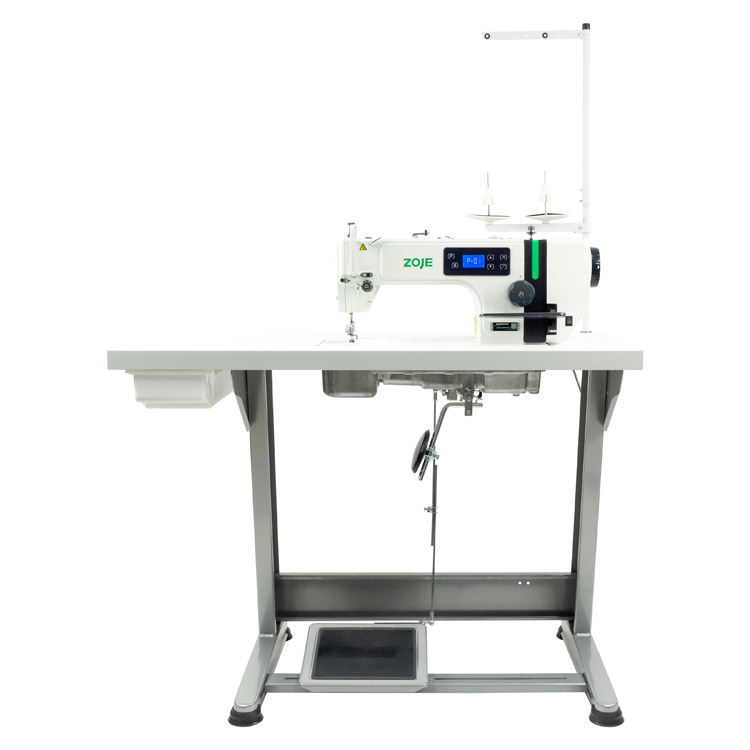 ZOJE A6000R-G-01 SET - Stebnówka 1-igłowa mechatroniczna do lekkich i średnich materiałów - maszyna do szycia kompletna - 1 Stebnówka 1-igłowa mechatroniczna do lekkich i średnich materiałów - maszyna do szycia kompletna