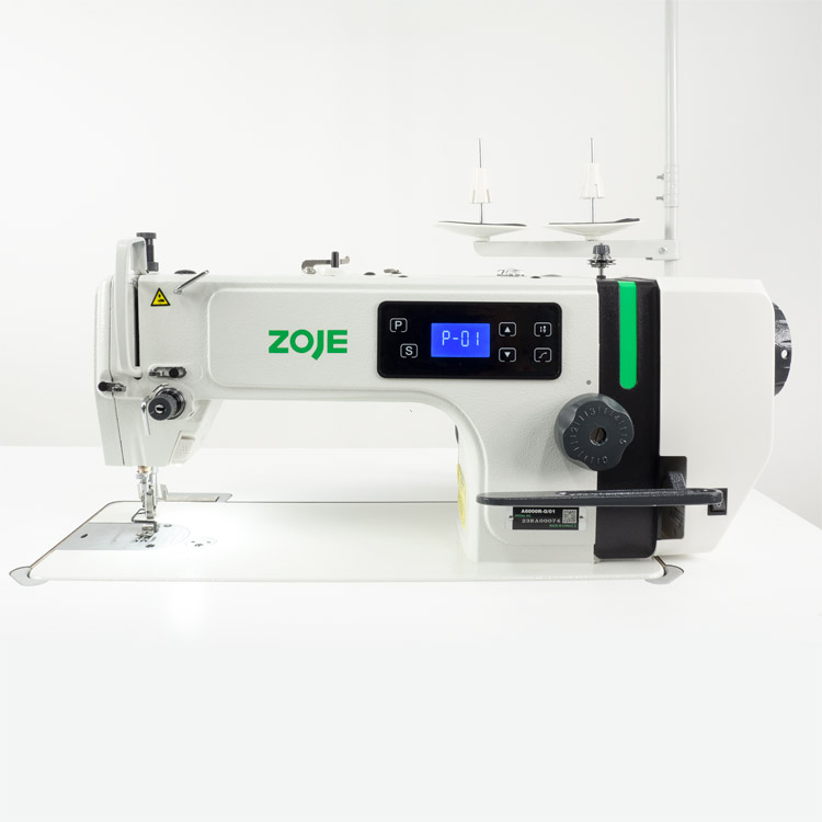 ZOJE A6000R-G-01 SET - Stebnówka 1-igłowa mechatroniczna do lekkich i średnich materiałów - maszyna do szycia kompletna - 2 Stebnówka 1-igłowa mechatroniczna do lekkich i średnich materiałów - maszyna do szycia kompletna