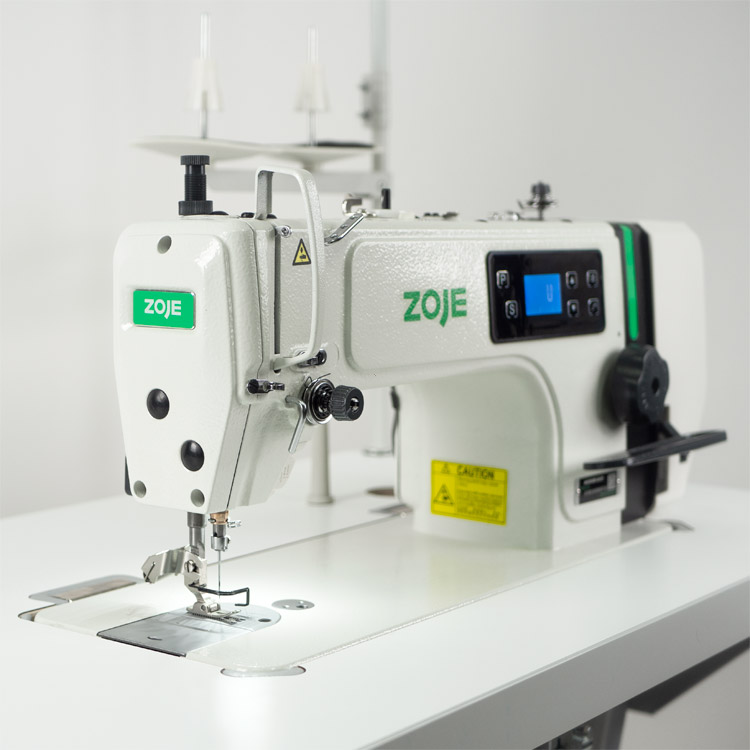 ZOJE A6000R-G-01 SET - Stebnówka 1-igłowa mechatroniczna do lekkich i średnich materiałów - maszyna do szycia kompletna - 3 Stebnówka 1-igłowa mechatroniczna do lekkich i średnich materiałów - maszyna do szycia kompletna