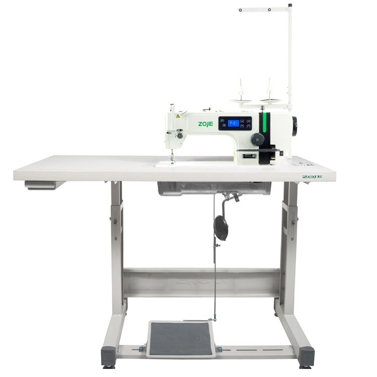 ZOJE A6000R-5G-01 Z SET - Stebnówka 1-igłowa mechatroniczna do średnich i grubych materiałów - maszyna kompletna - 1 Stebnówka 1-igłowa mechatroniczna do średnich i grubych materiałów - maszyna kompletna